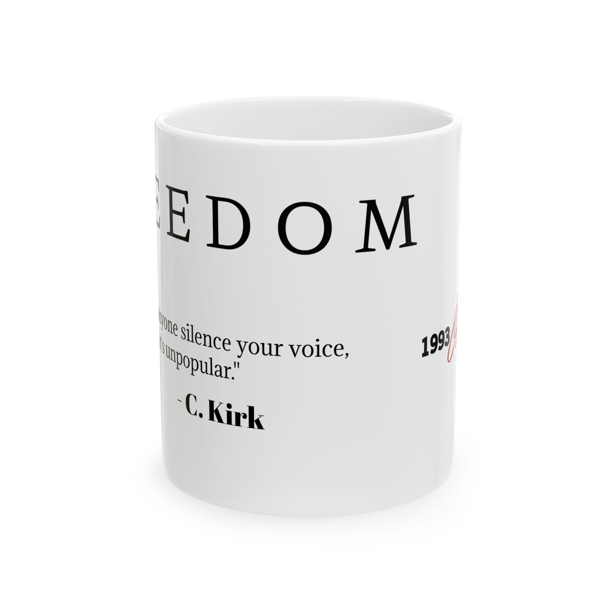 Kirk Tribute Mug.