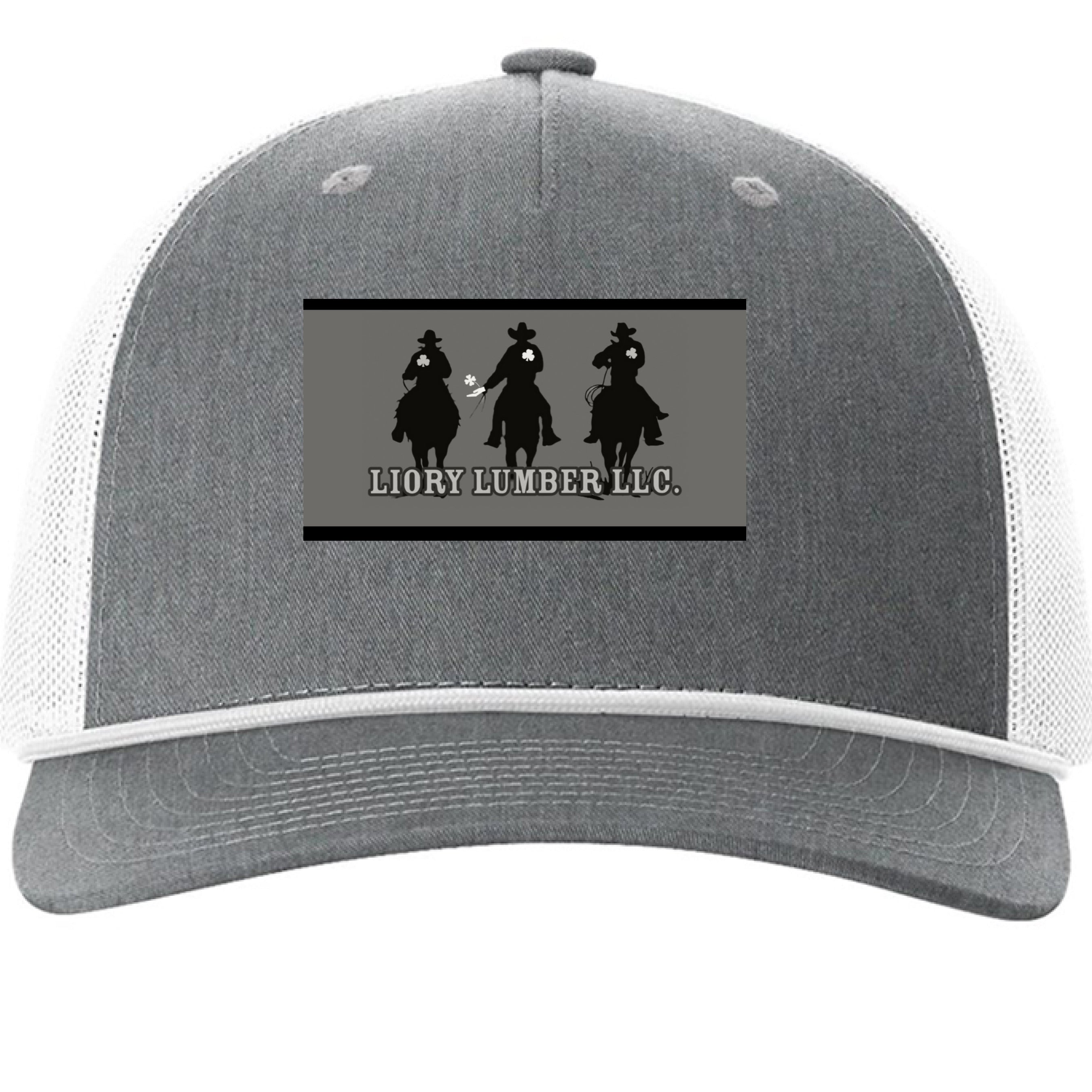 Heather Grey/ White - FRONT